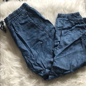 Gap jean joggers